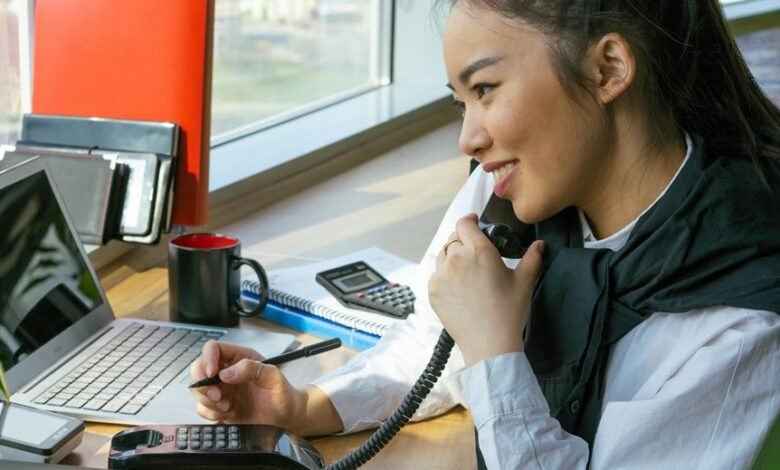 corporate phone business assistance